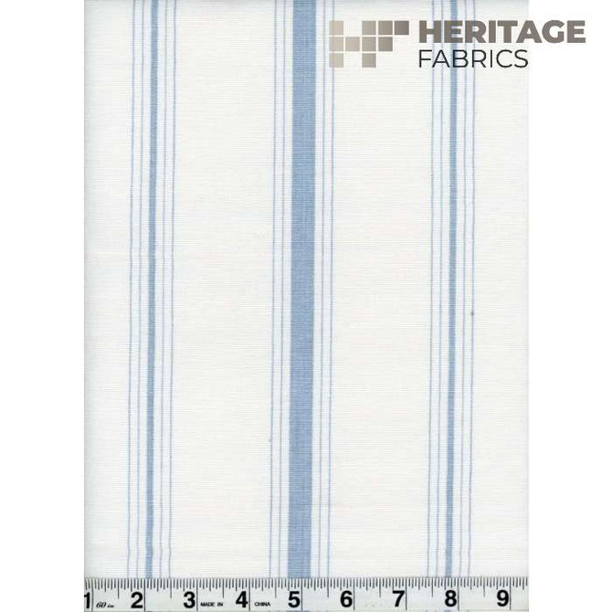 Fenwick Chambray by Heritage Designer Fabric - 100% Cotton India 9,000 Horizontal: 5.75" and Vertical: N/A 54" - Swanky Fabrics -