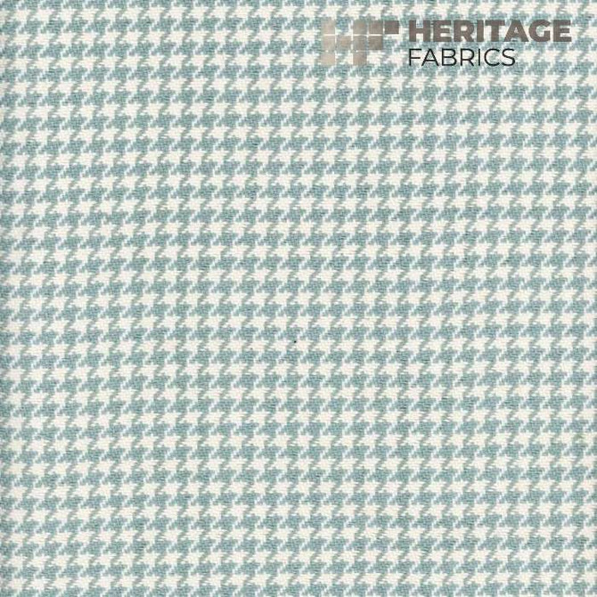 Houndstooth Dolphin by Heritage Designer Fabric - 100% Cotton India 20,000 Horizontal: 0.375" and Vertical: 0.375" 54" - Swanky Fabrics -