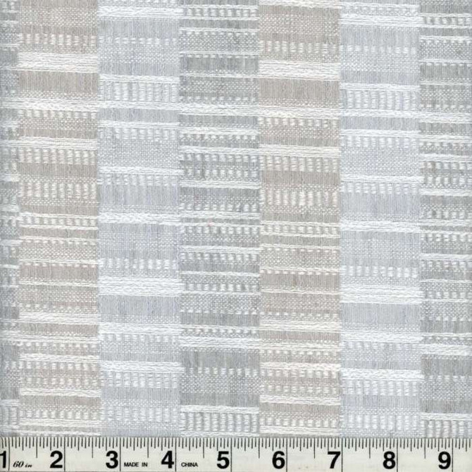 Kinson Silver Blue by Heritage Designer Fabric - 85% Polyester 15% Cotton Turkey 45,000 Horizontal: 13.5" and Vertical: 4.25" 54" - Swanky Fabrics -