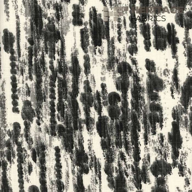 Raindrops Midnight by Heritage Designer Fabric - 100% Cotton Turkey 18,000 Horizontal: 13.5" and Vertical: 12.5" 54" - Swanky Fabrics -