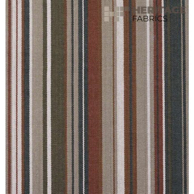 Victoria Earth by Heritage Designer Fabric - 100% Cotton India 15,000 Horizontal: 9" and Vertical: N/A 54" - Swanky Fabrics -