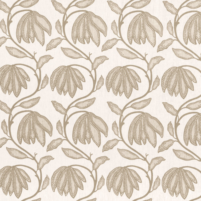 Desert Flower Birch F912009 by Thibaut Fabric Thibaut Fabric Desert Flower Birch F912009Fabric Vista </p><p>Repeat: V: 16.00" (40.64 cm) 54.00" (137.16 cm) - Fabric Carolina -