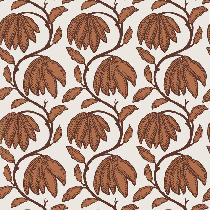 Desert Flower Ochre T12006 by Thibaut Wallpaper Thibaut Wallpaper Desert Flower Ochre T12006Wallpaper Vista </p><p>Repeat: V: 12.75"(32.39 cm) 27.00"(68.58 cm) - Fabric Carolina -