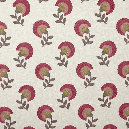 <p>Kindly Expression Blossom by Carole Designer Fabric</p><p><strong>Required Minimum Quantity Purchase: 2 yards</strong></p><p>Book: Forget Me Knot</p><p>Content: Base: 55% Polyester, 40% Cotton, 5% Linen Embr: 60% Polyester, 25% Cotton, 15% Linen</p><p>Origin: </p><p>Performance: 70,000 Wyzenbeek Double Rubs</p><p>Repeat: 9 1/4" V, 9" H</p><p>Width: 54*"</p>