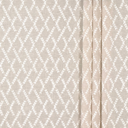 <p>A New Era Natural by Carole Designer Fabric</p><p><strong>Required Minimum Quantity Purchase: 2 yards</strong></p><p>Book: Sheer Delight</p><p>Content: Base: 37% Cotton, 32% Linen, 20% Viscose, 11% Polyester Embr: 50% Cotton, 50% Viscose</p><p>Origin: </p><p>Performance: N/A</p><p>Repeat: 6 1/2" V, 1 3/4" H</p><p>Width: 54*"</p>