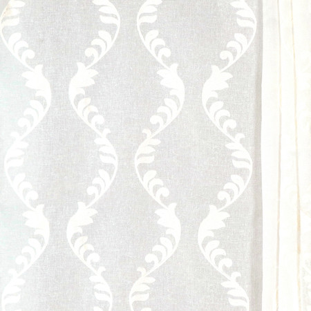 <p>Thank You Alabaster by Carole Designer Fabric</p><p><strong>Required Minimum Quantity Purchase: 2 yards</strong></p><p>Book: Sheer Delight</p><p>Content: 100% Polyester</p><p>Origin: </p><p>Performance: N/A</p><p>Repeat: 12 1/2" V, 12 1/4" H</p><p>Width: 54*"</p>