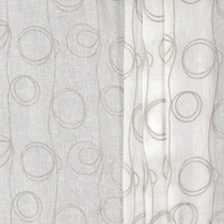 <p>Throw A Curve Mink by Carole Designer Fabric</p><p><strong>Required Minimum Quantity Purchase: 2 yards</strong></p><p>Book: Sheer Delight</p><p>Content: Base: 49% Viscose, 42% Polyester, 9% Cotton Embr: 100% Polyester</p><p>Origin: </p><p>Performance: N/A</p><p>Repeat: 8 1/4" V, 6 1/2" H</p><p>Width: 52*"</p>