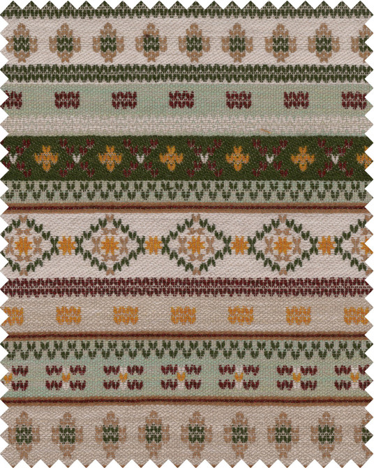 Gaisstein Jacquard Woven Fabric by Mind the Gap Designer Fabric TYROL APRES-SKI HOME COLLECTION 40% Cotton, 20% Wool, 40% other fibres Made in Belgium W 46.5cm x L 58.5cm / W 18.3in x L 23in 55.51 - Swanky Fabrics -