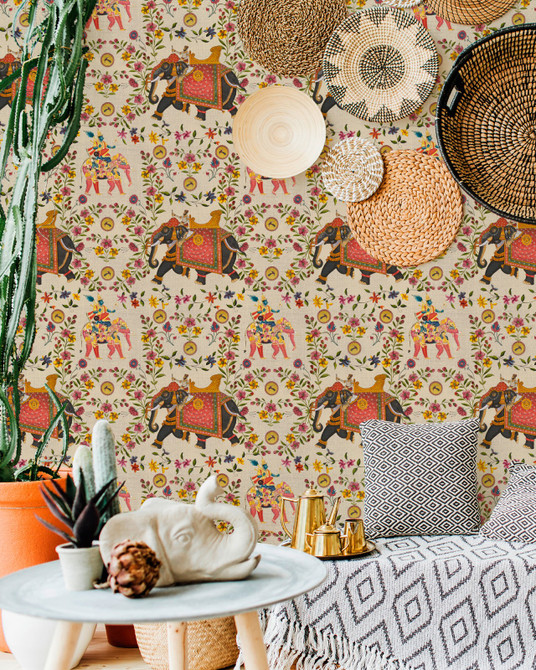 Aristocracy Taupe Wallpaper by Mind the Gap Designer Wallpaper THE WALLPAPER COLLECTABLES Textured Matte Made in Europe Paste the wall 3 rolls x 20.5 x 3.25 yards - Swanky Fabrics -