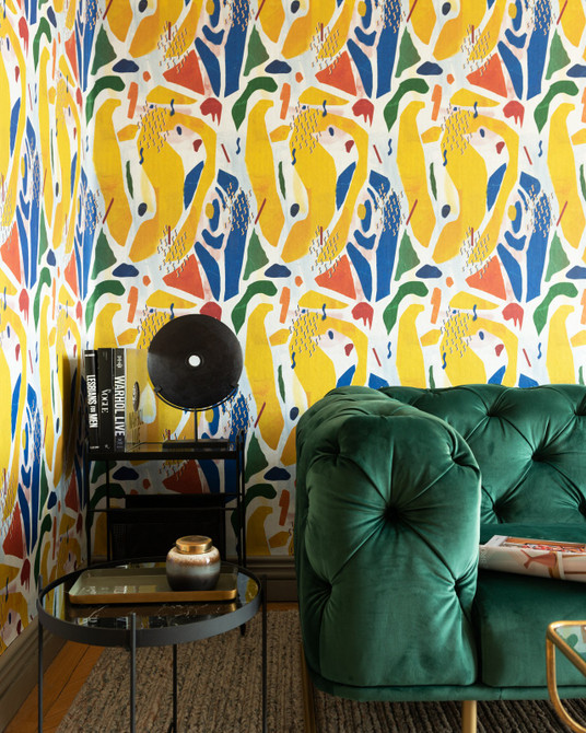 Extravagancy Wallpaper by Mind the Gap Designer Wallpaper THE WALLPAPER COMPENDIUM 1 Non-woven Made in Europe Paste the wall 3 rolls x 20.5 x 3.25 yards - Swanky Fabrics -