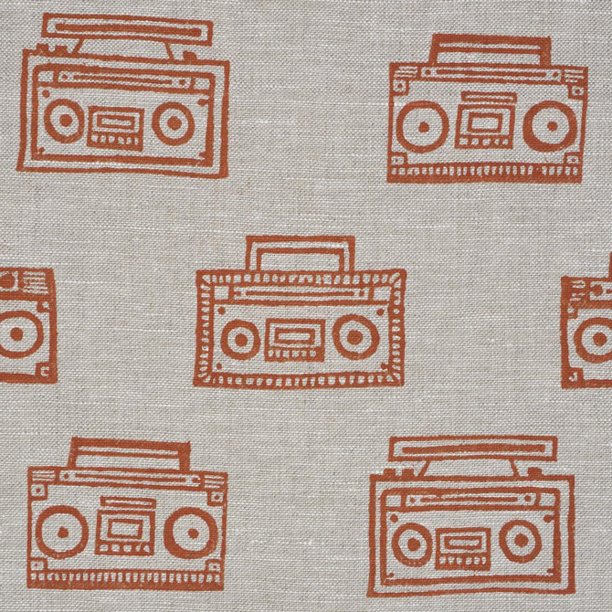 Ode Hand Block Crush 182451 by Schumacher Designer Fabric Hadiya Williams 13.5" - Swanky Fabrics -