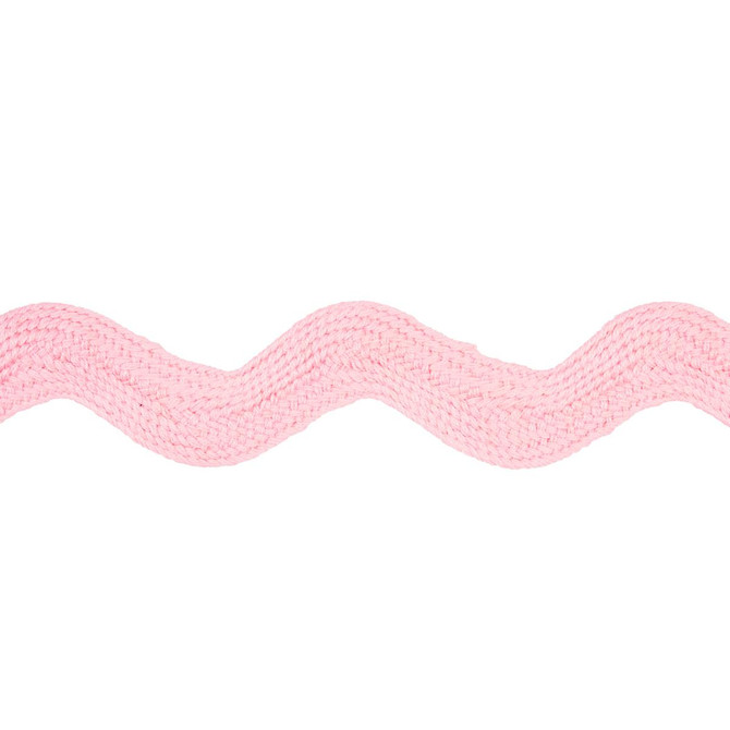 Ric Rac Tape Large Pale Pink 82720 by Schumacher Designer Trim New Old-Fashioned - Swanky Fabrics -