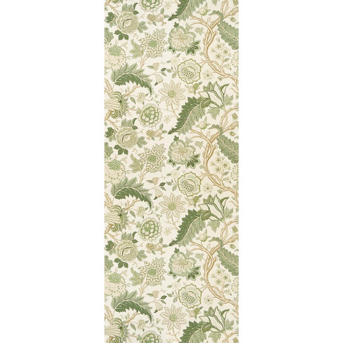 Darsy Tree Of Life Sisal Leaf 5015631 by Schumacher Designer Wallpaper Schumacher Classics 68.0" - Swanky Fabrics -