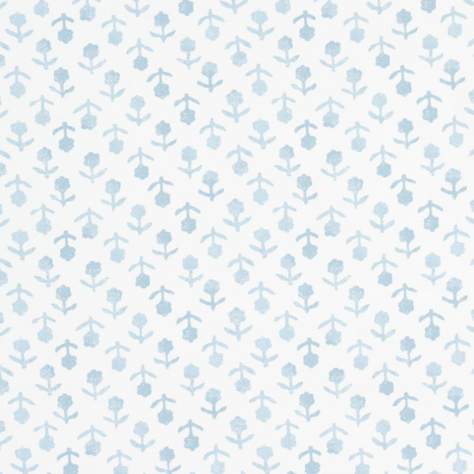 Beatriz Sky 5011943 by Schumacher Designer Wallpaper Jacaranda 2.0" - Swanky Fabrics -