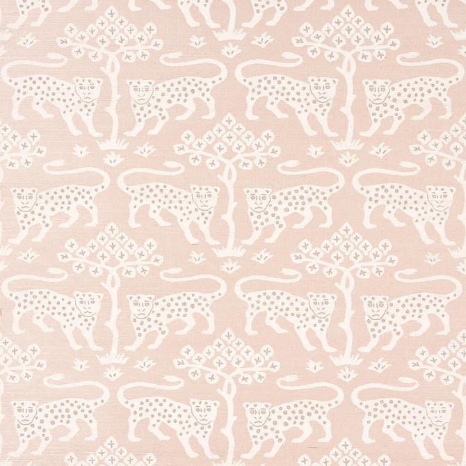 Woodland Leopard Sisal Petal 5012302 by Schumacher Designer Wallpaper Textured Wallcoverings & Printed Grasscloths 34.0" - Swanky Fabrics -