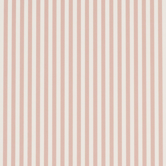 Emma Stripe Narrow Rose 5017200 by Schumacher Designer Wallpaper Perennial Favorites - Swanky Fabrics -