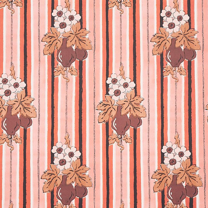 Turnip Carnation 5012911 by Schumacher Designer Wallpaper Cabana 13.5" - Swanky Fabrics -