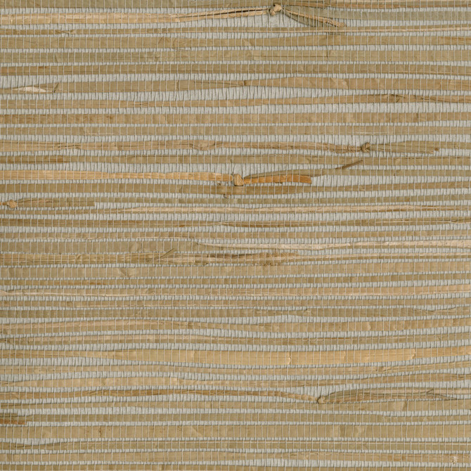 Heiki Light Grey Grasscloth Wallpaper by Kenneth James Designer Zen Grasscloth Covers about 72 square feet 36-in by 24-ft long roll Unpasted 0 - Swanky Fabrics -