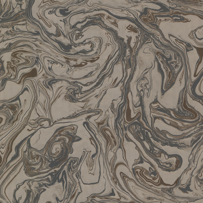 Olympia Brown Marble Wallpaper by Brewster Designer Techniques & Finishes III Covers about 56.4 square feet 20.5-in by 33-ft long roll Unpasted 10.4 - Swanky Fabrics -