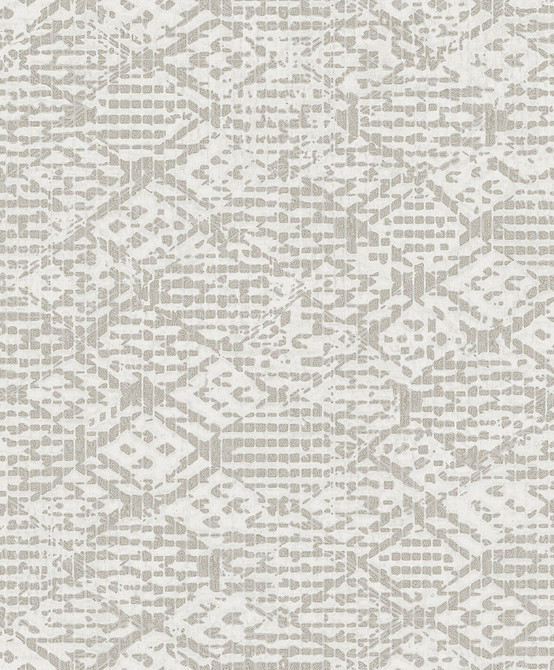 Helene Silver Glitter Geometric Wallpaper by A-Street Prints Designer Lumina Covers about 57.8 square feet 21-in by 33-ft long roll Unpasted 12.6 - Swanky Fabrics -