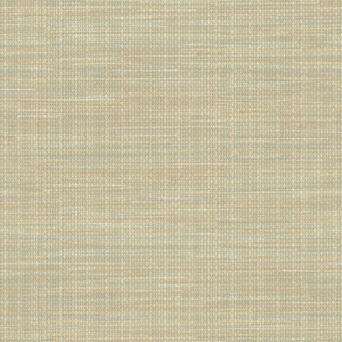 Kent Seafoam Woven Wallpaper by Chesapeake Designer Homestead Covers about 56.4 square feet 20.5-in by 33-ft long roll Prepasted 20.5 - Swanky Fabrics -
