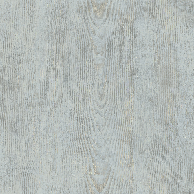 Drifter Light Blue Wood Wallpaper by Chesapeake Designer Birch & Sparrow Covers about 56.4 square feet 20.5-in by 33-ft long roll Prepasted 20.5 - Swanky Fabrics -