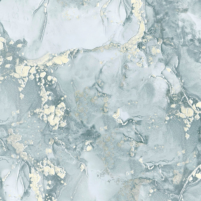 Grandin Light Blue Marbled Wallpaper by Advantage Designer Perfect Plains Covers about 57.5 square feet 20.9-in by 33-ft long roll Unpasted 20.86 - Swanky Fabrics -