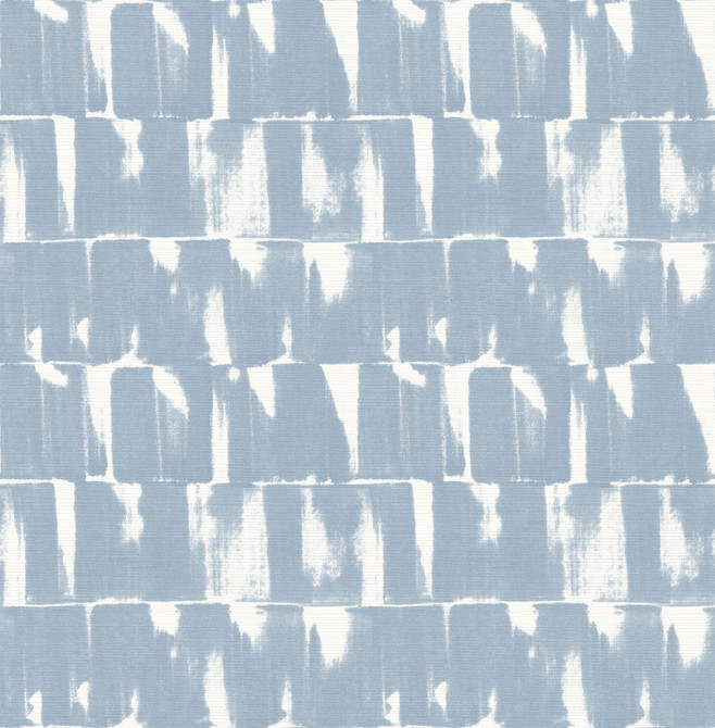 Bancroft Blue Artistic Stripe Wallpaper by A-Street Prints Designer Terrace Covers about 56.4 square feet 20.5-in by 33-ft long roll Unpasted 10.4 - Swanky Fabrics -