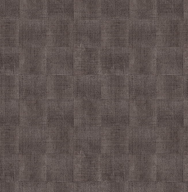 Larue Brown Block Wallpaper by Warner Designer Textures & Weaves Covers about 60.8 square feet 27-in by 27-ft long roll Unpasted 6 - Swanky Fabrics -
