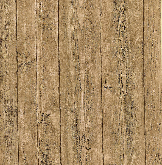 Orchard Taupe Wood Panel Wallpaper by Brewster Designer Texture Trends II Covers about 56.4 square feet 20.5-in by 33-ft long roll Prepasted 21 - Swanky Fabrics -