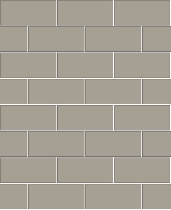 Galley Dark Grey Subway Tile Wallpaper by Brewster Designer Techniques & Finishes III Covers about 56.4 square feet 20.5-in by 33-ft long roll Unpasted 6.3 - Swanky Fabrics -