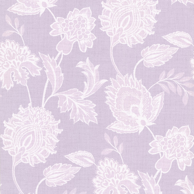 Danfi Lilac Jacobeans Wallpaper by Eijffinger Designer Savor Covers about 56.4 square feet 20.5-in by 33-ft long roll Unpasted 25 - Swanky Fabrics -