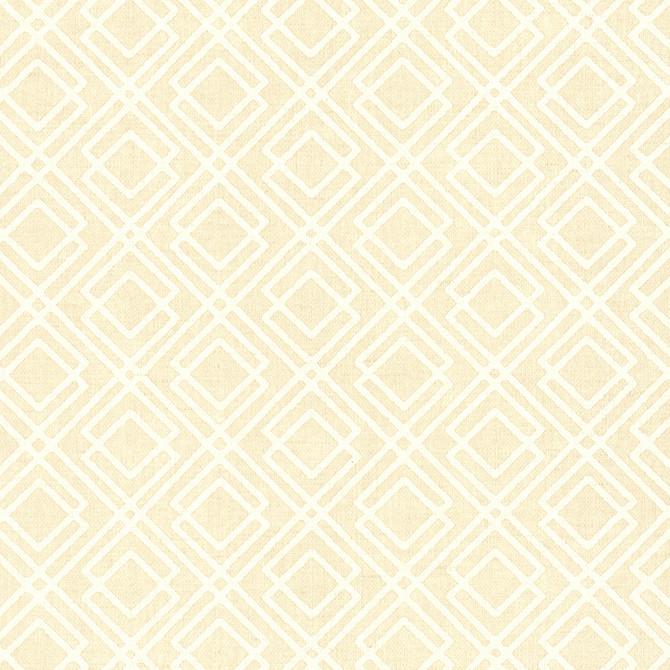 Lattice Taupe Milly Wallpaper by Brewster Designer Kitchen, Bed, & Bath IV Covers about 56.4 square feet 20.5-in by 33-ft long roll Unpasted 20.9 - Swanky Fabrics -