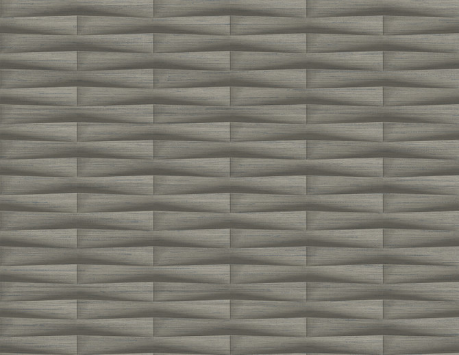 Gator Brown Geometric Stripe Wallpaper by A-Street Prints Designer Inlay Covers about 60.8 square feet 27-in by 27-ft long roll Unpasted 10.4 - Swanky Fabrics -