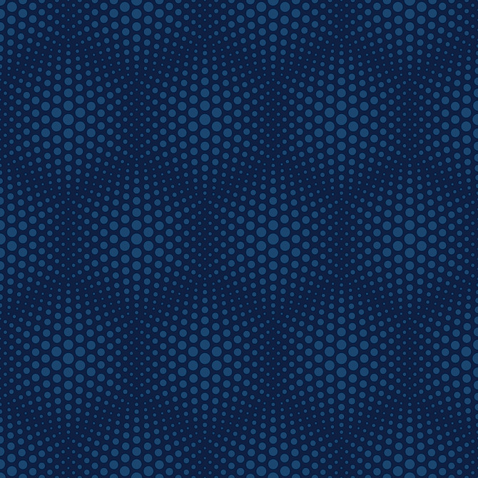 Milo Blue Bubble Geometric Wallpaper by Advantage Designer Geo & Textures Covers about 57.5 square feet 20.9-in by 33-ft long roll Unpasted 20.9 - Swanky Fabrics -