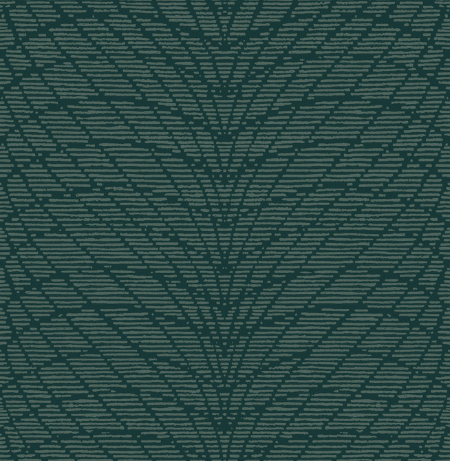 Aperion Dark Green Chevron Wallpaper by A-Street Prints Designer Equinox Covers about 56.4 square feet 20.5-in by 33-ft long roll Unpasted 20.9 - Swanky Fabrics -