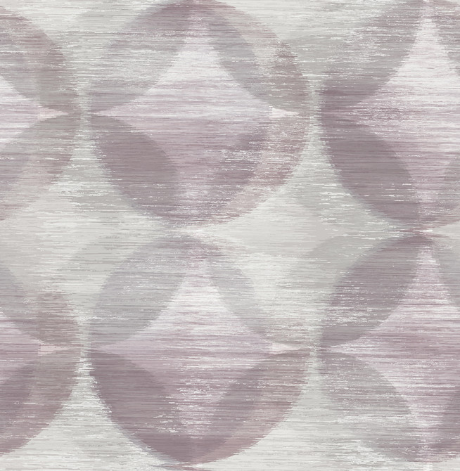 Alchemy Purple Geometric Wallpaper by A-Street Prints Designer Celadon Covers about 56.4 square feet 20.5-in by 33-ft long roll Unpasted 20.9 - Swanky Fabrics -