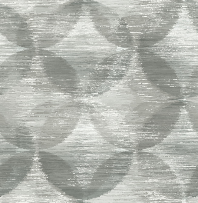 Alchemy Grey Geometric Wallpaper by A-Street Prints Designer Celadon Covers about 56.4 square feet 20.5-in by 33-ft long roll Unpasted 20.9 - Swanky Fabrics -