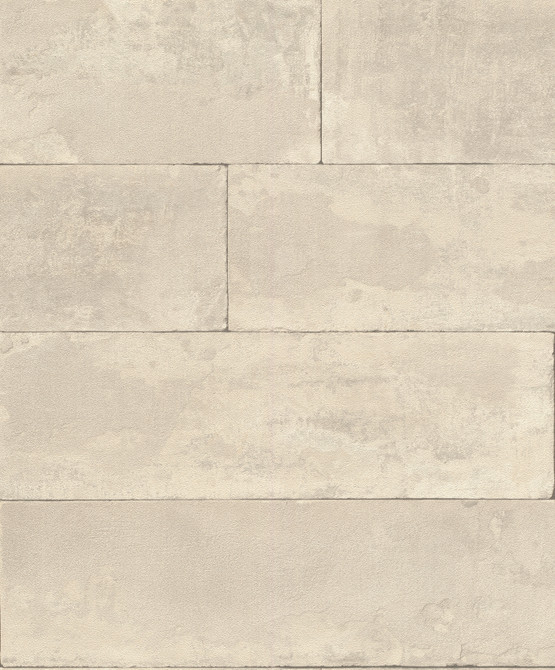 Lanier Neutral Stone Plank Wallpaper by Advantage Designer Beyond Textures Covers about 57.8 square feet 21-in by 33-ft long roll Unpasted 6.3 - Swanky Fabrics -