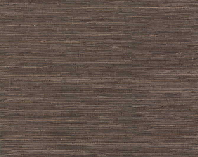 Knotted Grass Brown Wallpaper by York Wallcoverings Designer Grasscloth II Covers about 72 square feet 36-in by 24-ft long roll Unpasted 0 - Swanky Fabrics -