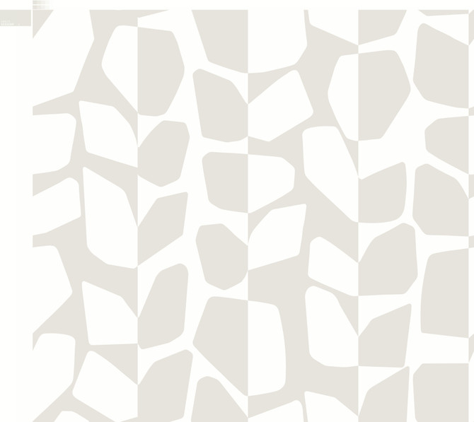 Primitive Vines White & Cream Wallpaper by Inspired by Color Designer Black & White, III Covers about 60.8 square feet 27-in by 27-ft long roll Unpasted 25.25 - Swanky Fabrics -