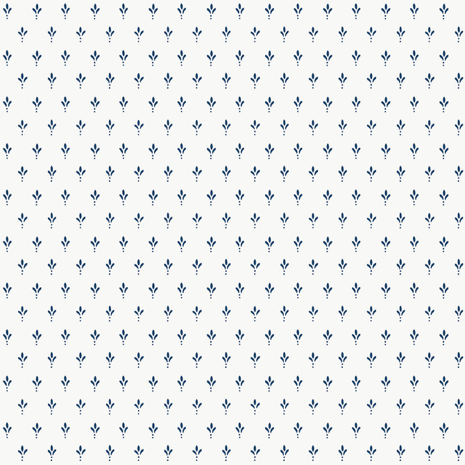 Charm Blue Wallpaper by Magnolia Home Designer Magnolia Home 4 Covers about 56.4 square feet 20.5-in by 33-ft long roll Prepasted 20.5 - Swanky Fabrics -