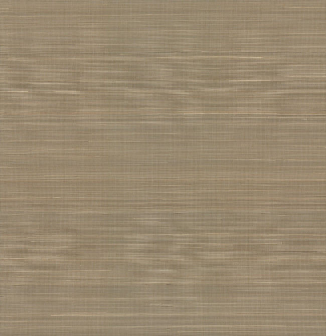 Abaca Weave Brown Wallpaper by York Wallcoverings Designer Grasscloth II Covers about 72 square feet 36-in by 24-ft long roll Unpasted 0 - Swanky Fabrics -