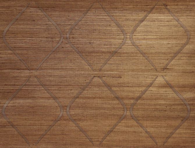 Marquise Gold Wallpaper by Candice Olson Designer Candice Olson Natural Splendor Covers about 67 square feet 33.5-in by 24-ft long roll Unpasted 11.8 - Swanky Fabrics -