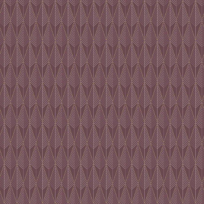 Padma Purple Geometric Texture Wallpaper by Eco Wallpaper Designer Wall Vision Covers about 57.5 square feet 20.9-in by 33-ft long roll Unpasted 4.2 - Swanky Fabrics -
