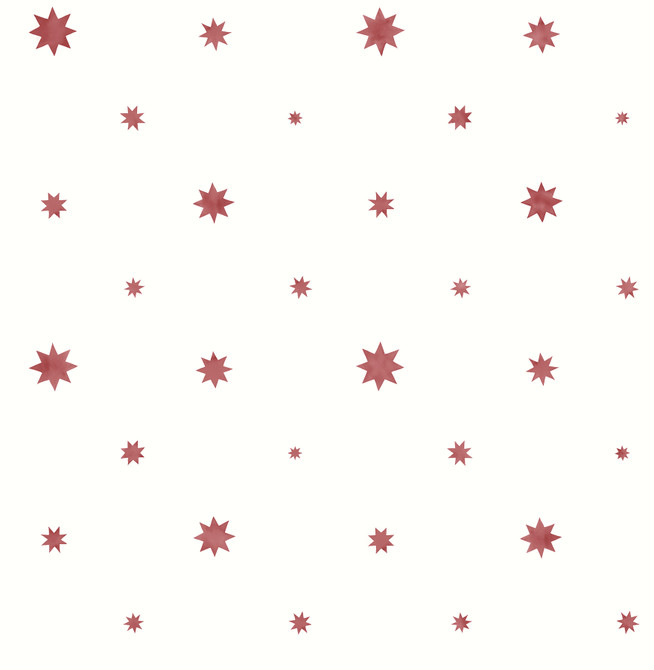 Henry Red Starburst Wallpaper by A-Street Prints Designer Erin Gates Covers about 56.4 square feet 20.5-in by 33-ft long roll Unpasted 21 - Swanky Fabrics -