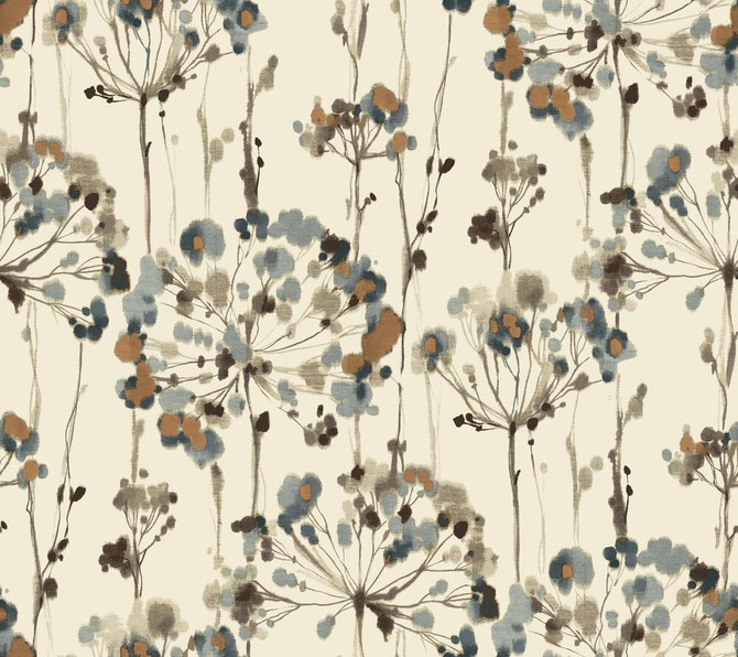 Flourish Teal Peel & Stick Wallpaper by Candice Olson Designer York Premium Peel + Stick Covers about 45 square feet 27-in by 20-ft long roll Peel & Stick 24 - Swanky Fabrics -