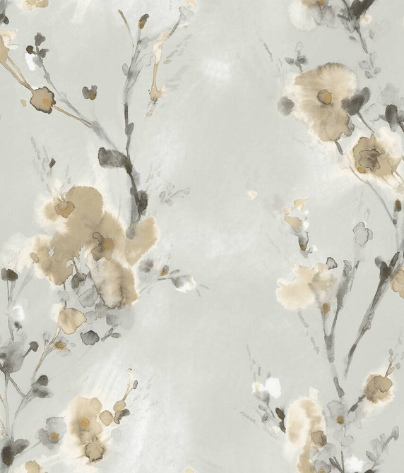 Charm Neutral Peel & Stick Wallpaper by Candice Olson Designer York Premium Peel + Stick Covers about 34.2 square feet 20.5-in by 20-ft long roll Peel & Stick 24 - Swanky Fabrics -