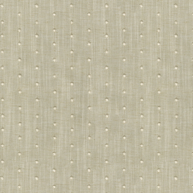 Swiss Dot Emb Linen by PK Lifestyles Designer Fabric - 82% polyester, 11% cotton, 7% linen EMB: 78% cotton, 22% viscose India 51000 Horizontal: 2.38 and Vertical: 1 54 - Swanky Fabrics -
