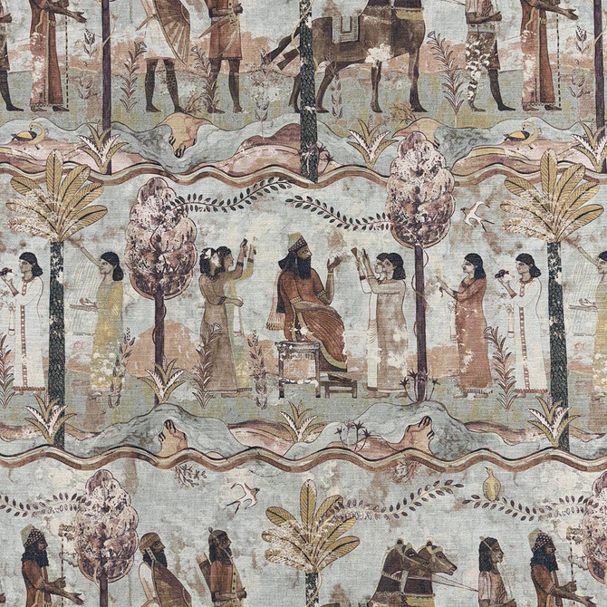 Jinto Earthen by Magnolia Designer Fabric - 42 Cotton, 30 Linen, 28 Polyester India 45000 Horizontal: 27.5 and Vertical: 30.5 54 - Swanky Fabrics -